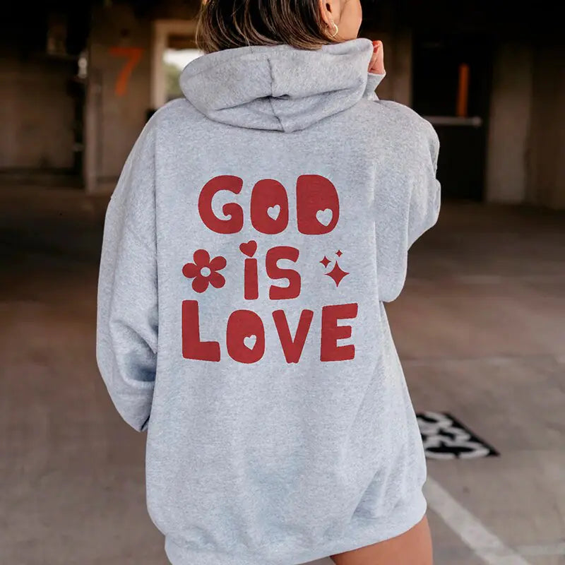 "God Is Love" Hoodies