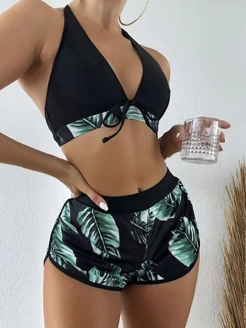 High Waist Set Swimwear