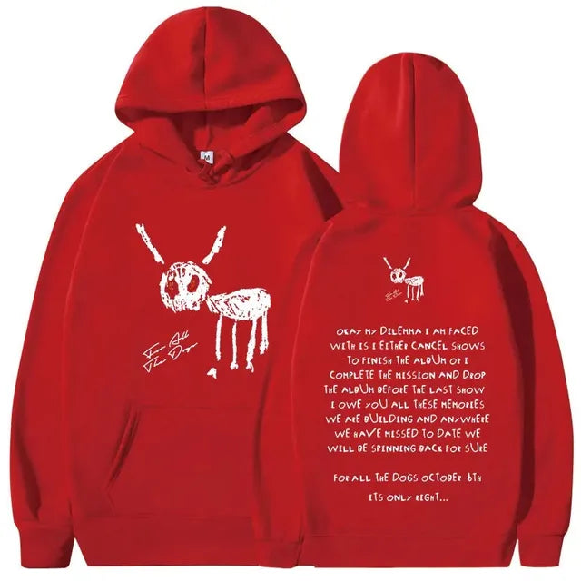 "For all the dogs" Hoodies