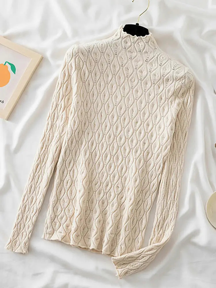 Chic Design Knit Pullover