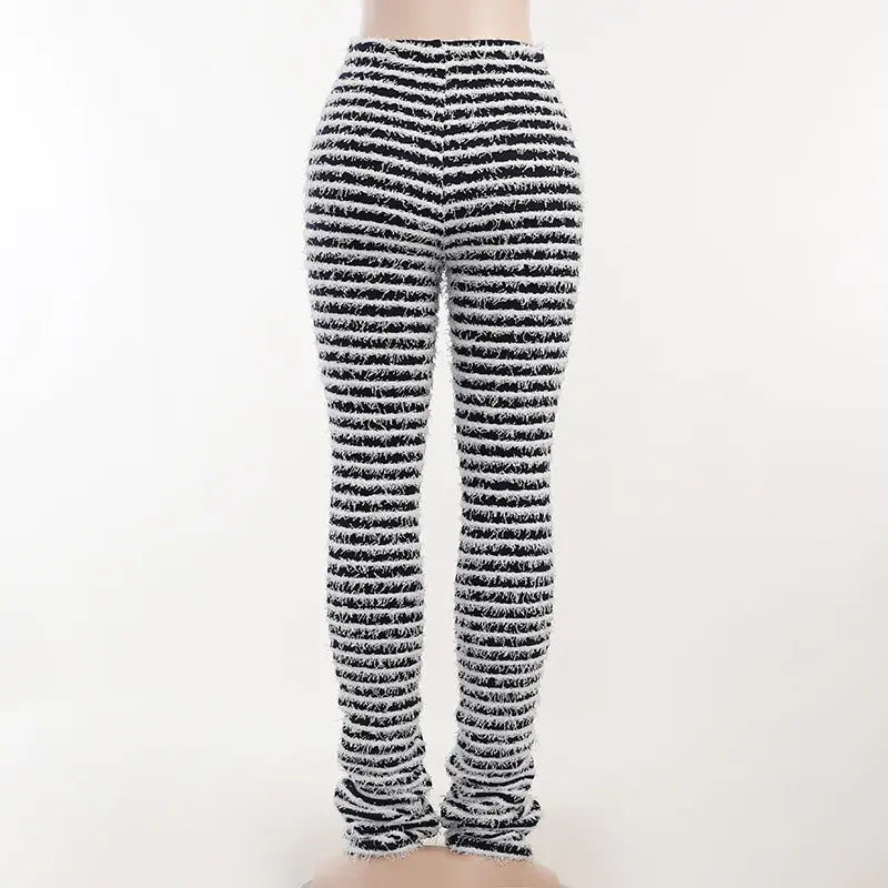 Fleece Stripe Pants