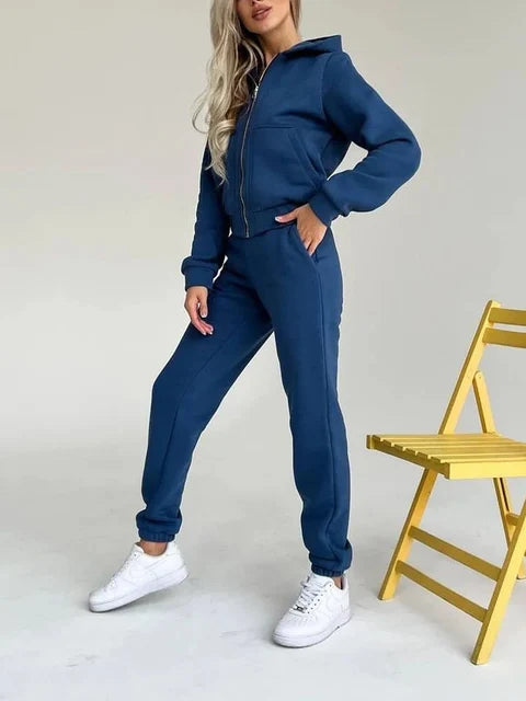 Velvet Tracksuit Set