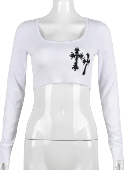 Cross Crop Top