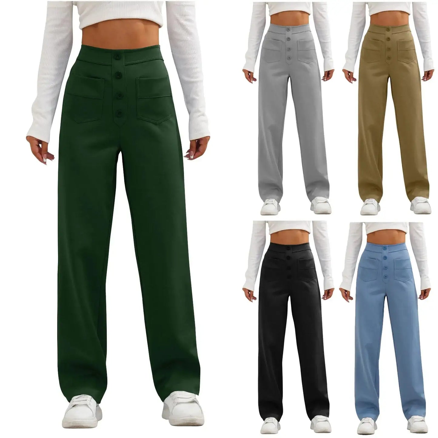 High Casual Pants