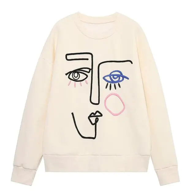 Women Printing Sweatshirts