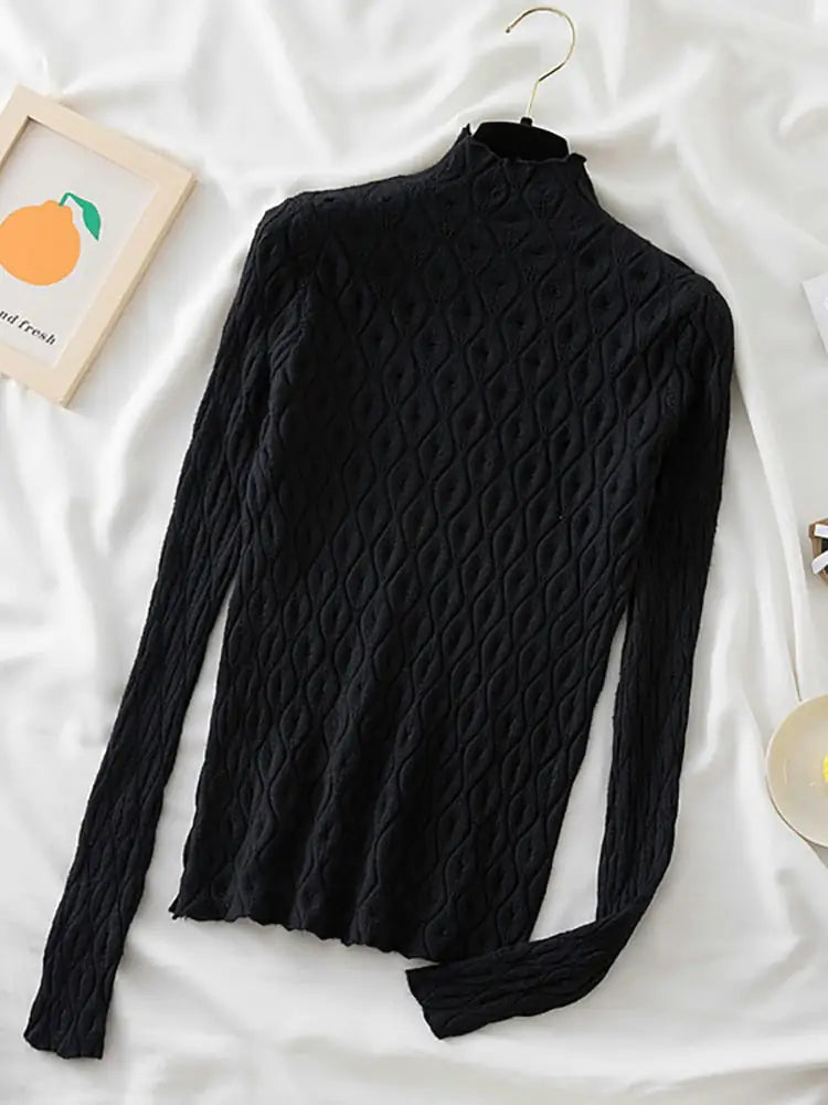 Chic Design Knit Pullover