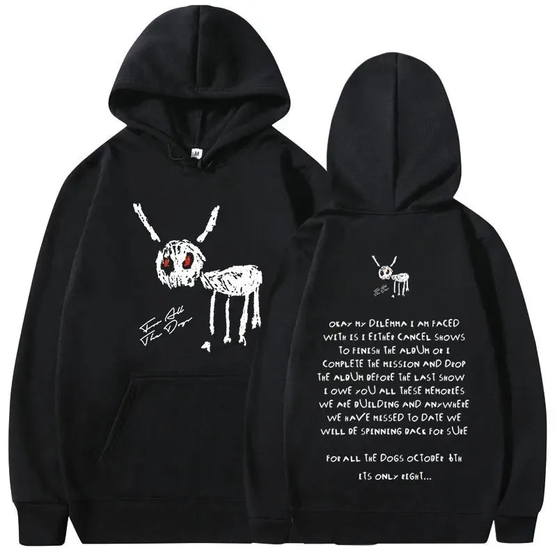 "For all the dogs" Hoodies