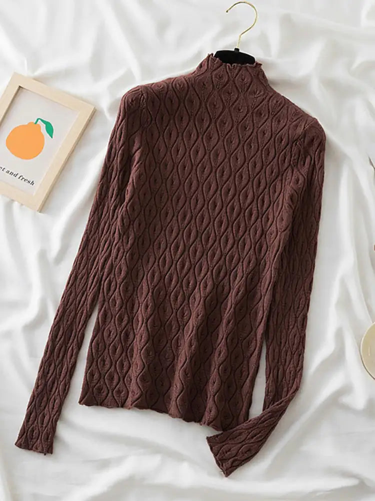 Chic Design Knit Pullover