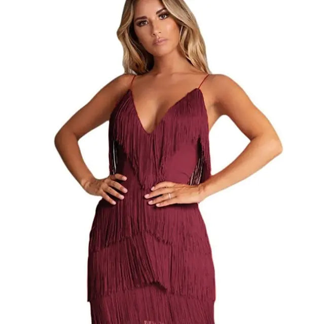 Fringe Tassel Dress