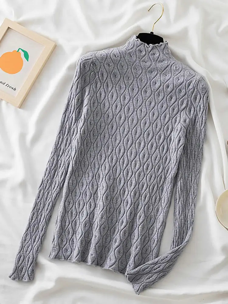 Chic Design Knit Pullover