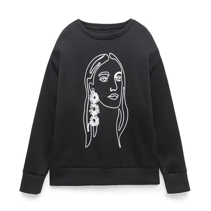 Women Printing Sweatshirts