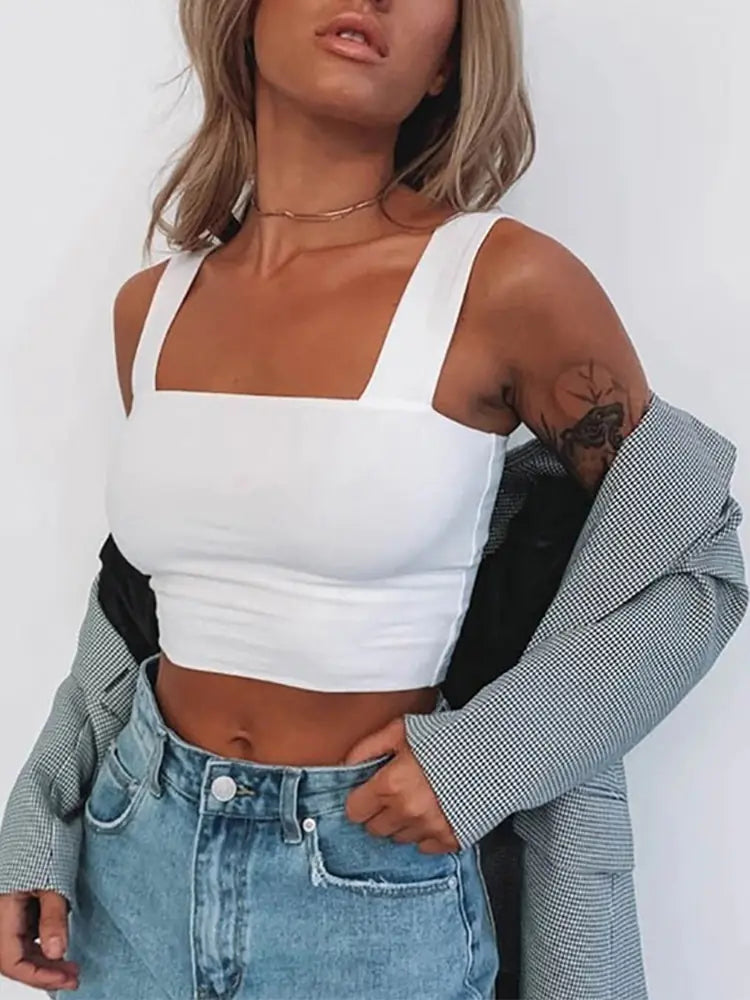 Basic Crop Top Shirt