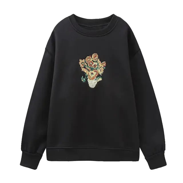 Women Printing Sweatshirts