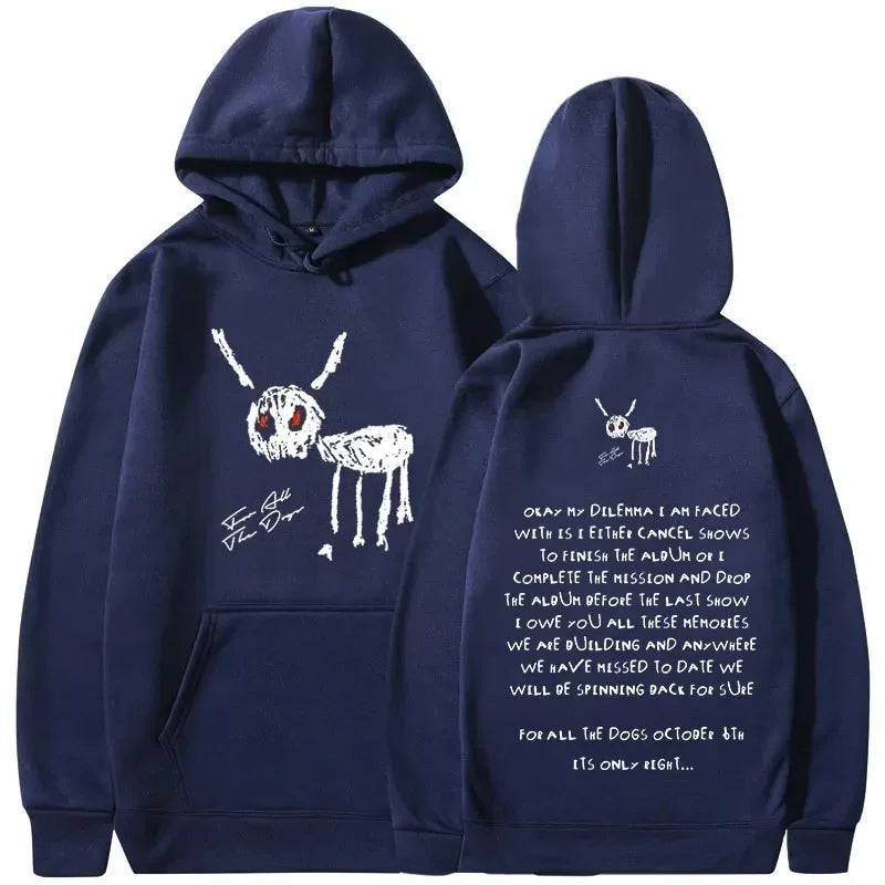 "For all the dogs" Hoodies