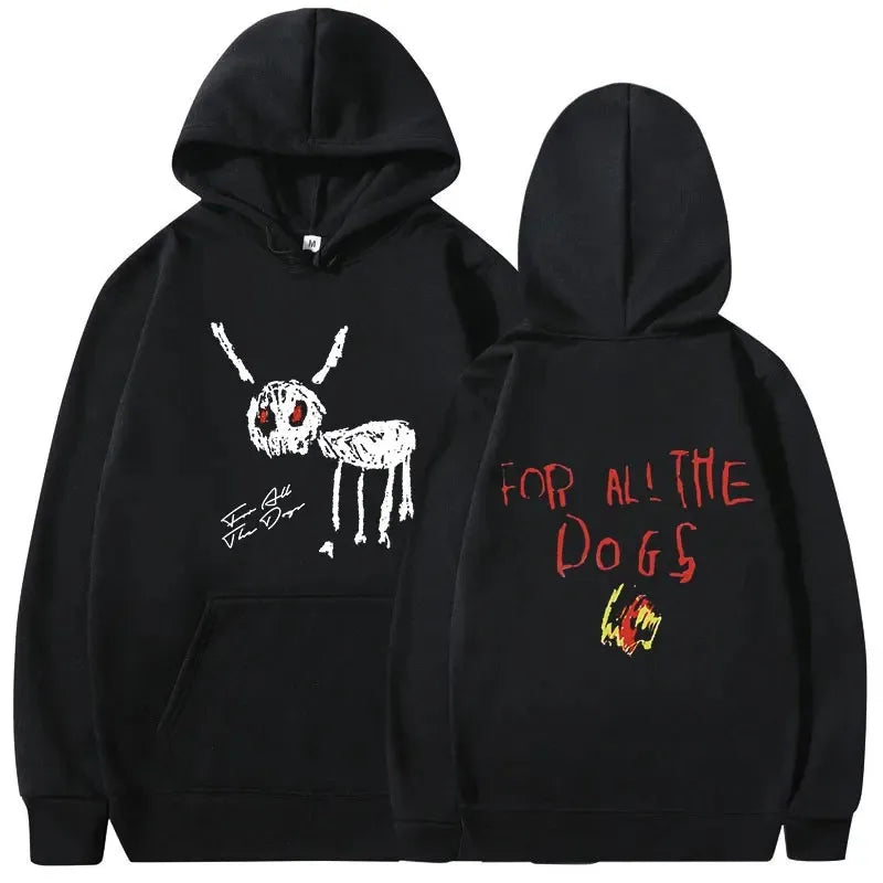 "For all the dogs" Hoodies