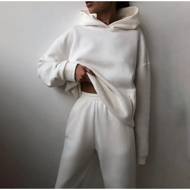 Casual Solid Tracksuit