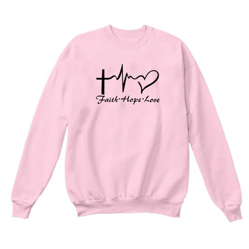 Letter Christian Sweatshirt