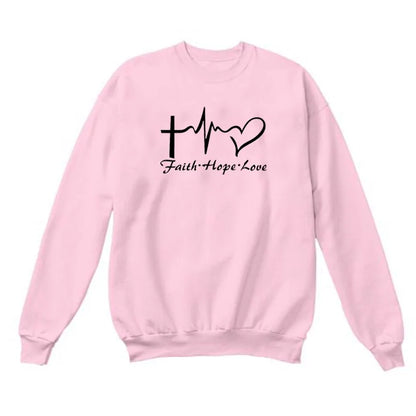 Letter Christian Sweatshirt