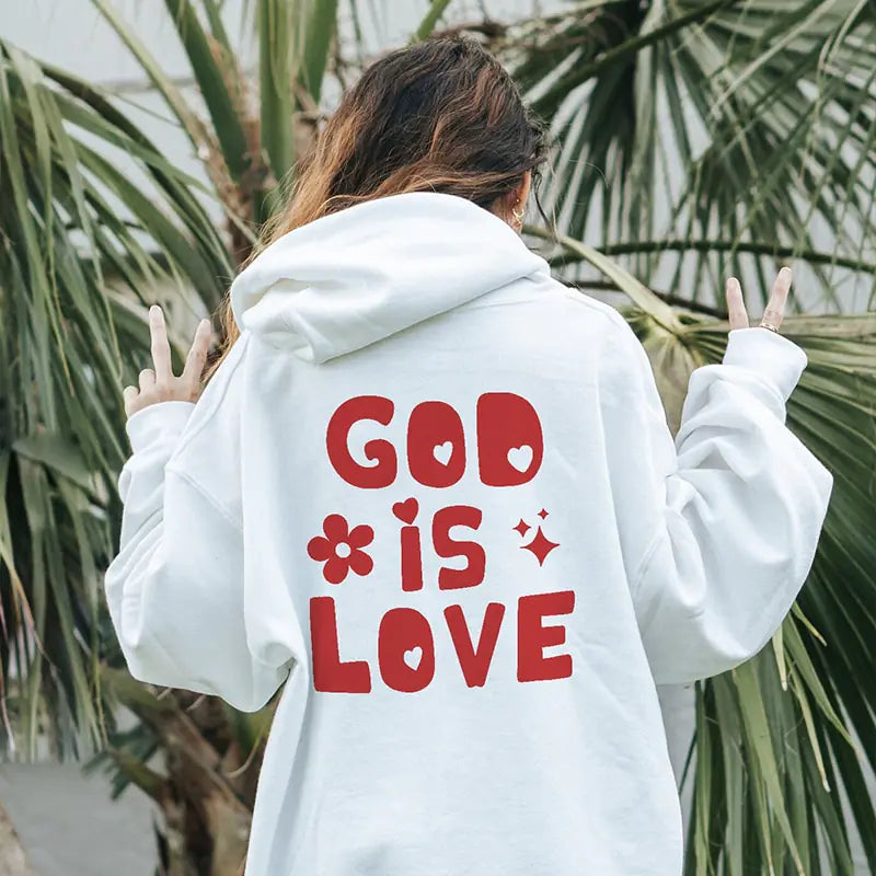 "God Is Love" Hoodies