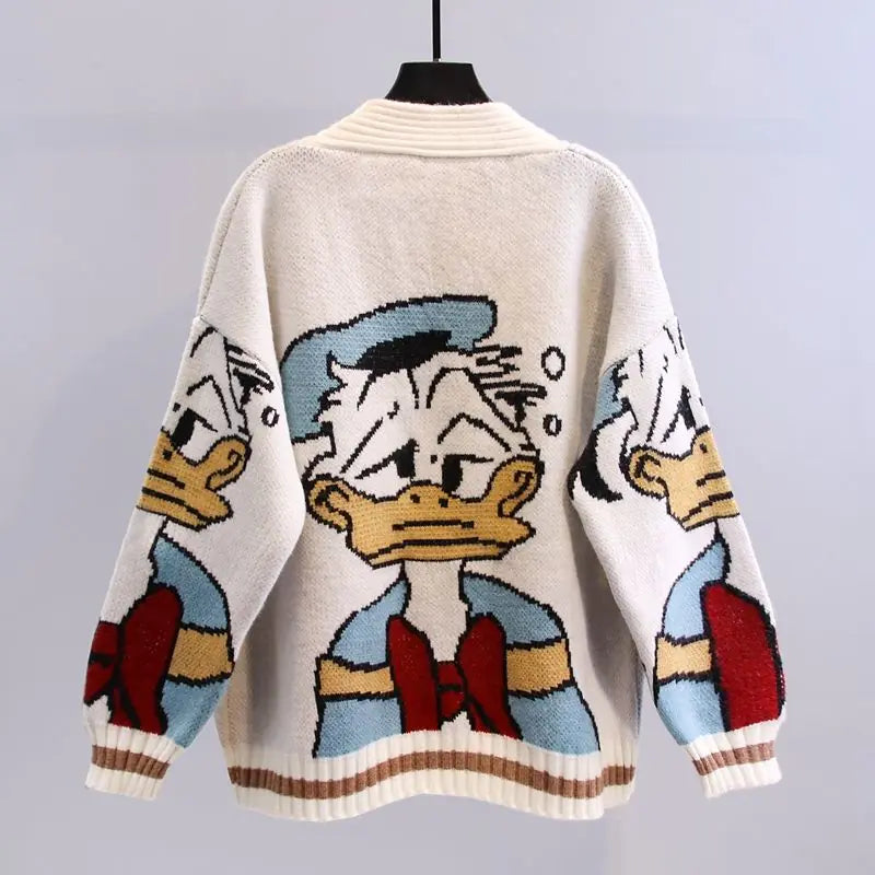 Cartoon Sweater Coat