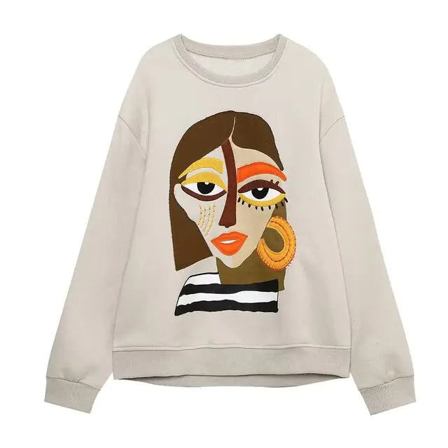 Women Printing Sweatshirts