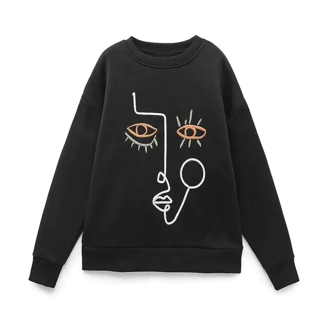 Women Printing Sweatshirts